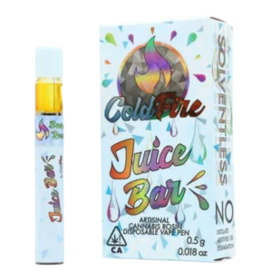 Banana Cup Cold Fire Carts Disposable